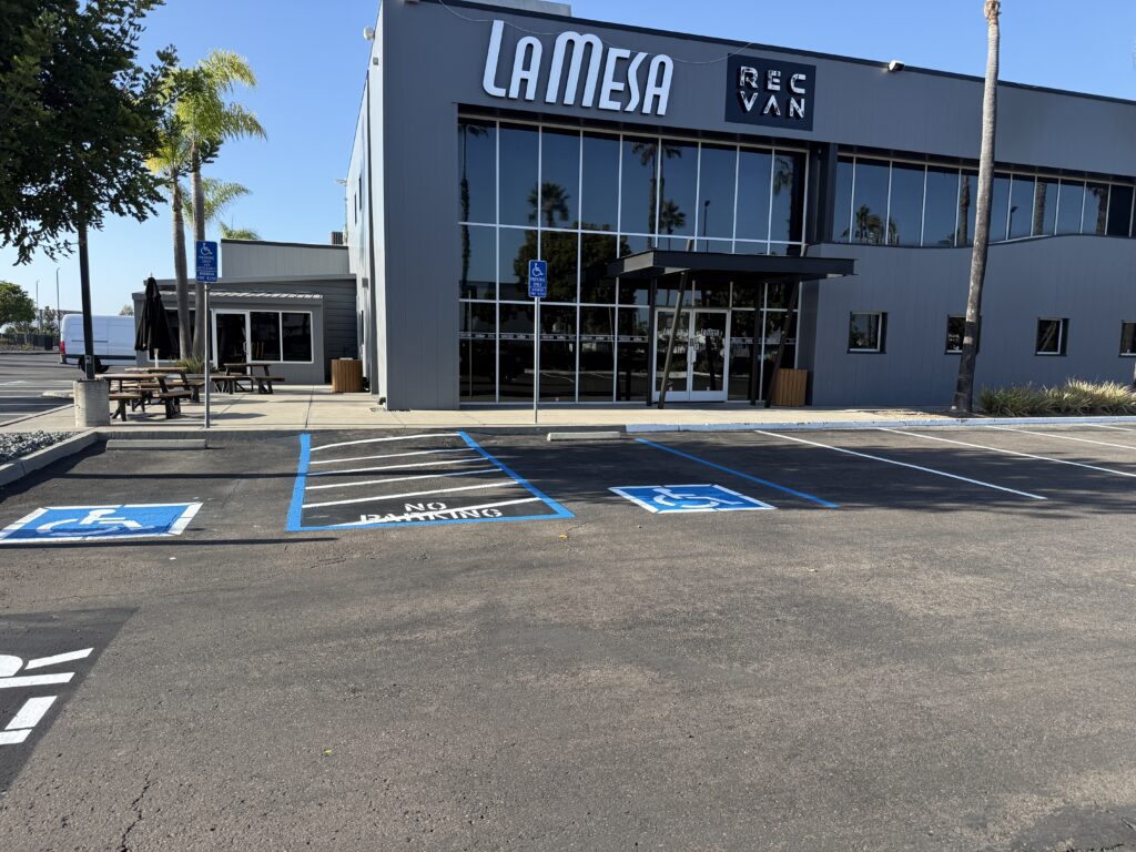 Fire lane marking