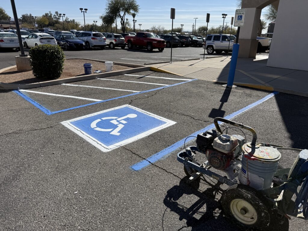Curb painting